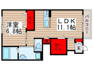 アドヴァンスⅣの物件間取画像